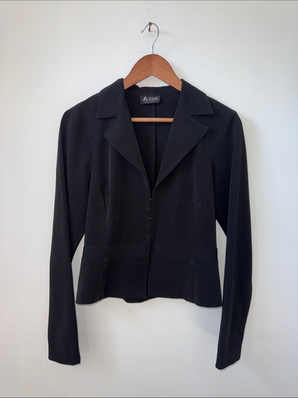 Women's Black Tailored Blazer Jacket